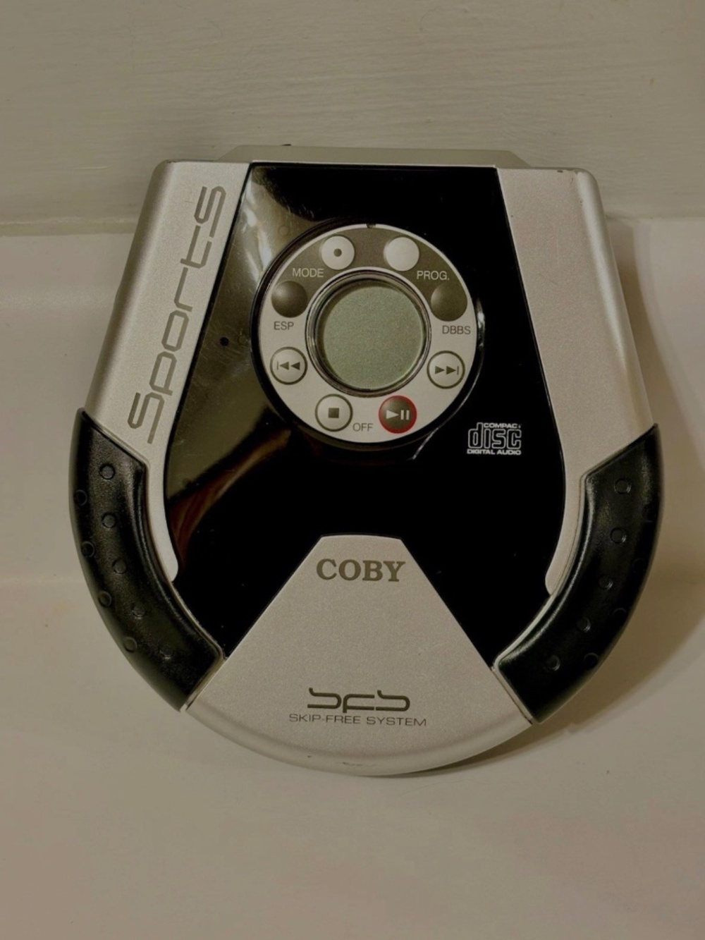 Coby Portable Cd Player Sports CX-CD585 Digital Audio Disc Anit-Skip *Read*